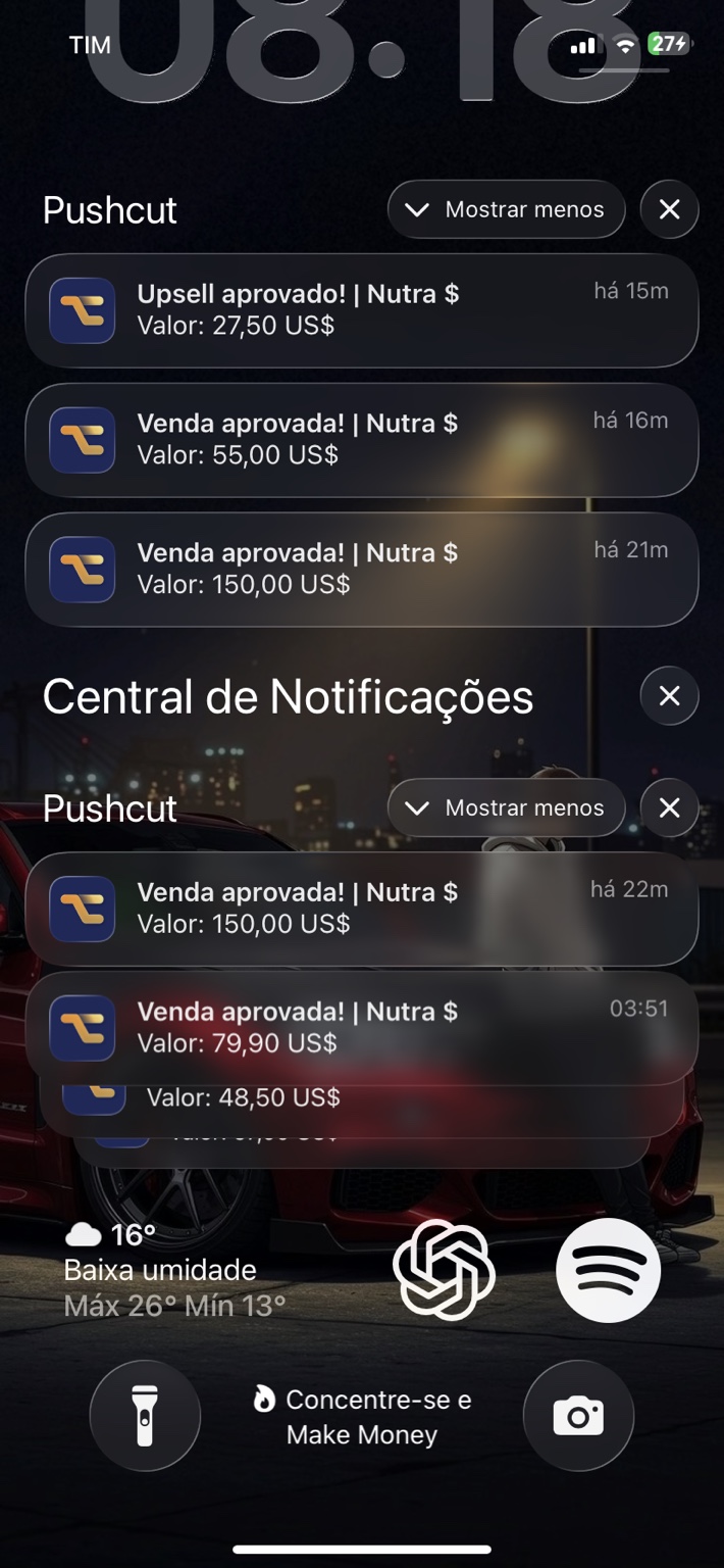 Print real de resultado em vendas — 5